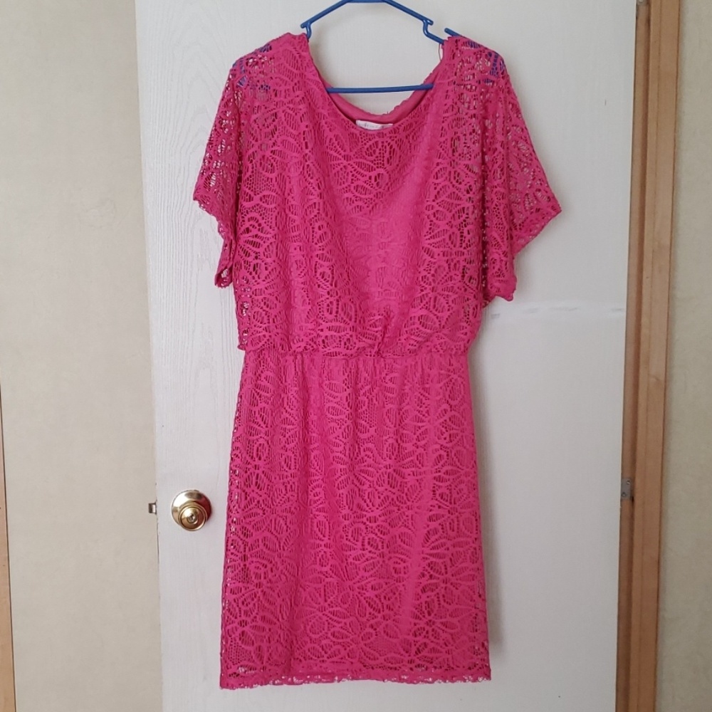 Hot Pink Dress